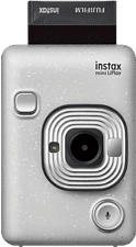 FUJIFILM instax mini LiPlay - Sofortbildkamera SteinWeiss