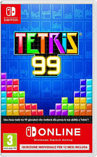 Switch - Tetris 99 + 1 anno iscrizione individuale di Nintendo Switch Online /I