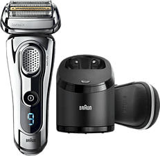 BRAUN 9395cc - Rasoir (Chrome)
