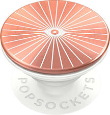 POPSOCKETS 801263 Eye in the Sky - Poignée et support de téléphone portable (Blanc/Rose)