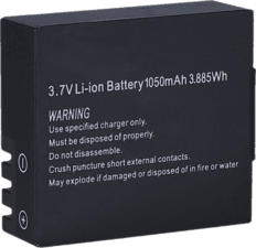 ROLLEI Actioncam 4s - Batterie (Noir)