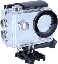 ROLLEI 20617 Waterproof Case 4S PLUS - Unterwasserschutzgehäuse (Transparent/Schwarz)