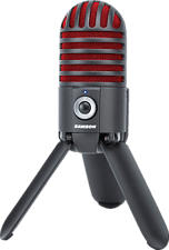 SAMSON Meteor Mic - Microphone USB (Noir/Rouge)