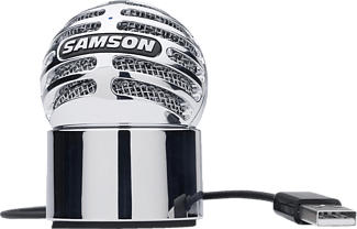 SAMSON Meteorite - USB Mikrofon (Silber)
