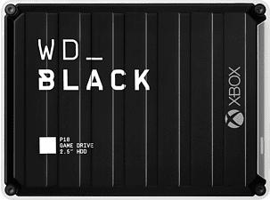 WESTERN DIGITAL WD_BLACK P10 Game Drive 4TB für Xbox - Festplatte (Schwarz/Weiss)