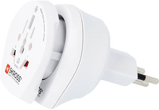 SKROSS Combo World to Italy - Adattatore da viaggio (Bianco)
