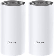 TP-LINK Deco E4 - Système de maillage WLAN (Blanc/Noir)