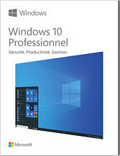 PC - Windows 10 Pro 32/64 Bit Clé USB /F