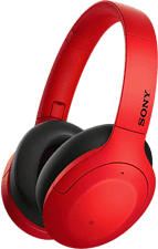 SONY WH-H910N - Bluetooth-Kopfhörer (Over-ear, Rot)