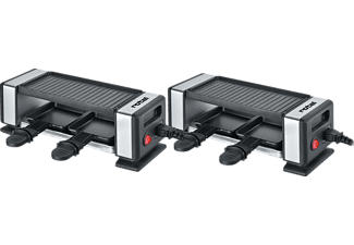 ROTEL Duo Connect 2x2 - Raclette (Noir/Acier inoxydable)
