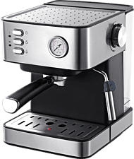 OHMEX XPS-8160T - Espressomaschine (Schwarz/Edelstahl)