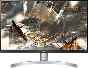 LG 27UL650-W - Monitor (27 ", UHD 4K, 60 Hz, Schwarz/Weiss)