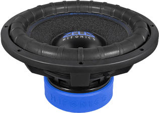 HIFONICS ZRX15D2 - Auto-Subwoofer (Schwarz/Blau)