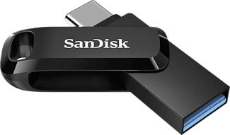 SANDISK Ultra® Dual Drive Go - Chiavetta USB (64 GB, Nero)