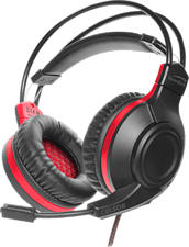 SPEEDLINK Celsor - Cuffie da gioco (Nero/Rosso)