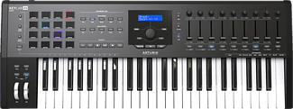 ARTURIA KeyLab 49 MkII - Contrôleur clavier MIDI/USB (Noir)