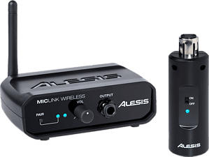 ALESIS Miclink Wireless - Funkübertragungssystem (Schwarz)