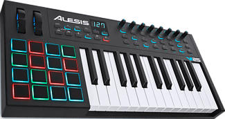 ALESIS VI25 - MIDI/USB Keyboard Controller (Schwarz)
