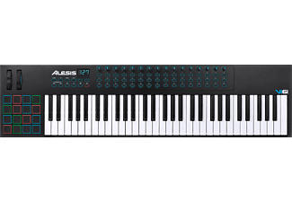 ALESIS VI61 - USB/MIDI Keyboard Controller (Schwarz/Weiss)