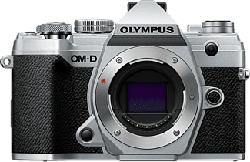 OLYMPUS OM-D E-M5 Mark III Body - Systemkamera (Fotoauflösung: 20.4 MP) Silber