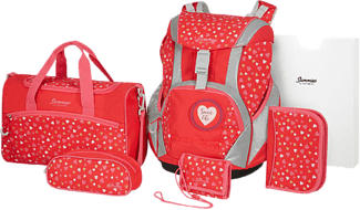 SAMSONITE Sammies Ergofit Set 2.0 - Candy Hearts - Schulranzen-Set (Mehrfarbig)