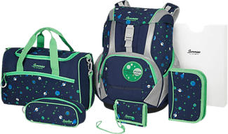 SAMSONITE Sammies Ergofit Set 2.0 - Space Glow - Schulranzen-Set (Mehrfarbig)