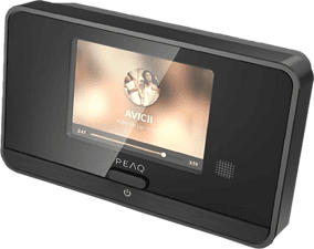 PEAQ PDR10BT-B - Radio digitale (DAB+, FM, Internet radio, Nero)