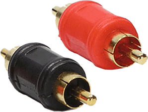 RTA 352.032-0 - Couplage Cinch (Noir/Rouge)