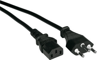SCHOENENBERGER 80.1220.3 - Netzkabel (Schwarz)