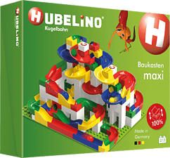 HUBELINO Baukasten maxi - Kugelbahn (Mehrfarbig)