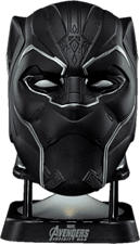 CAMINO Avengers 3 Black Panther - Bluetooth Lautsprecher (Schwarz/Silber)