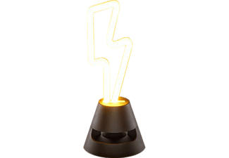 CELLULAR LINE Neon Beat Lightning - Haut-parleur Bluetooth (Noir/Orange)
