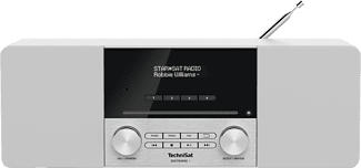 TECHNISAT DIGITRADIO 3 - Digitalradio (DAB+, FM, DAB, Weiss/Grau)