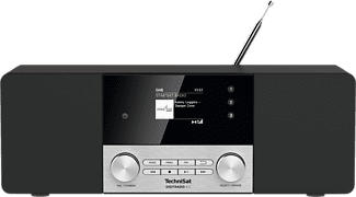 TECHNISAT DIGITRADIO 4 C - Radio numérique (DAB, DAB+, FM, Noir/Argent)
