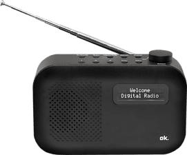 OK ORD 111BT-B - Digitalradio (DAB, DAB+, FM, Schwarz)