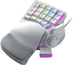 RAZER Tartarus Pro Mercury - Keypad (Weiss)