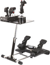 WHEEL STAND PRO Deluxe V2 - Support pour volant de jeu (Noir/Argent)