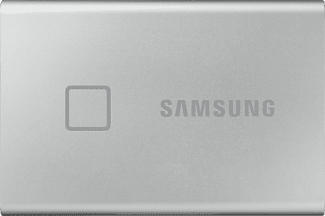 SAMSUNG Portable SSD T7 Touch - Disco rigido (SSD, 500 GB, Argento)