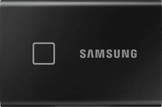 SAMSUNG Portable SSD T7 Touch - Disque dur (SSD, 1 TB, Noir)