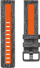 FITBIT Versa (S) - Armband (Grau/Orange)