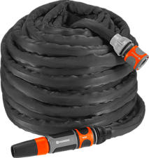 GARDENA Liano - Textilschlauch- Set (Schwarz)
