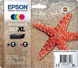 EPSON T03A64010 - 603 XL - Cartouche d'encre (Cyan/Magenta/Jaune/Noir)