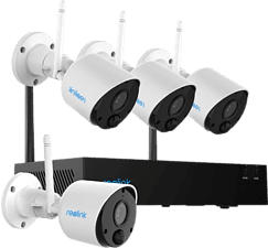 REOLINK RLK4-211WB4-S - Überwachungskamerasystem (Full-HD, 1.080 x 720 Pixel)