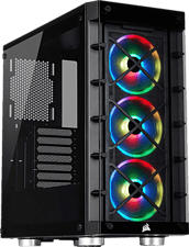 CORSAIR iCUE 465X RGB Mid-Tower ATX Smart Case - PC Gehäuse (Schwarz)