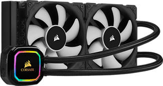CORSAIR iCUE H100i RGB PRO XT CPU - CPU Wasserkühler (Schwarz)