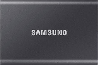 SAMSUNG Portable SSD T7 - Disque dur (SSD, 500 GB, Titan Gray)