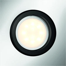 PHILIPS Hue White Ambiance Milliskin - Lampe à spot encastré/Plafonnier (Noir/Argent)