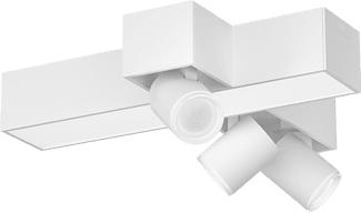 PHILIPS Hue White and Color Ambiance Centris - Spot-Lampe/Deckenlampe (Weiss)