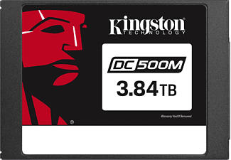 KINGSTON DC500M (Usage mixte) - Disque dur (SSD, 3.84 TB, Noir)