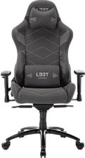 L33T Elite V4 Canvas - Gaming-Stuhl (Dunkelgrau)